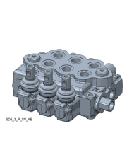 Wegeventil handbetätigt SD5