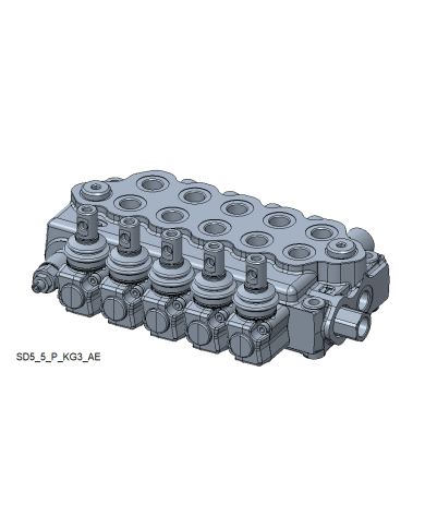 Wegeventil handbetätigt SD5