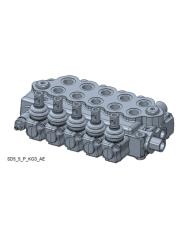 Wegeventil handbetätigt SD5