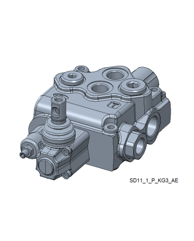 Wegeventil handbetätigt SD11