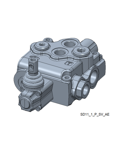 Wegeventil handbetätigt SD11