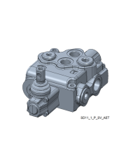 Wegeventil handbetätigt SD11