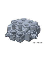 Wegeventil handbetätigt SD5