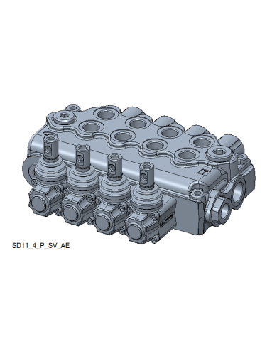 Wegeventil handbetätigt SD11