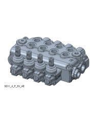 Wegeventil handbetätigt SD11
