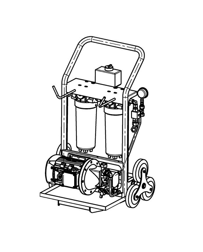 Mobiles Befüll- und Filteraggregate