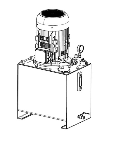 Hydraulikaggregat komplett Typ PU
