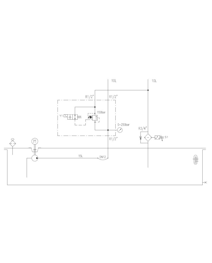 Hydraulikaggregat komplett Typ PU