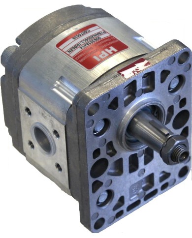 4-Lochflansch, Welle Kegel 1:8