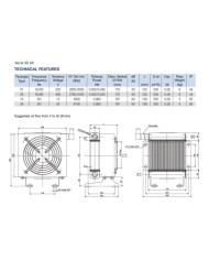 Oel-Luft Kühler Baureihe SS/SD