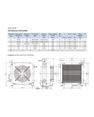 Oel-Luft Kühler Baureihe SS/SD