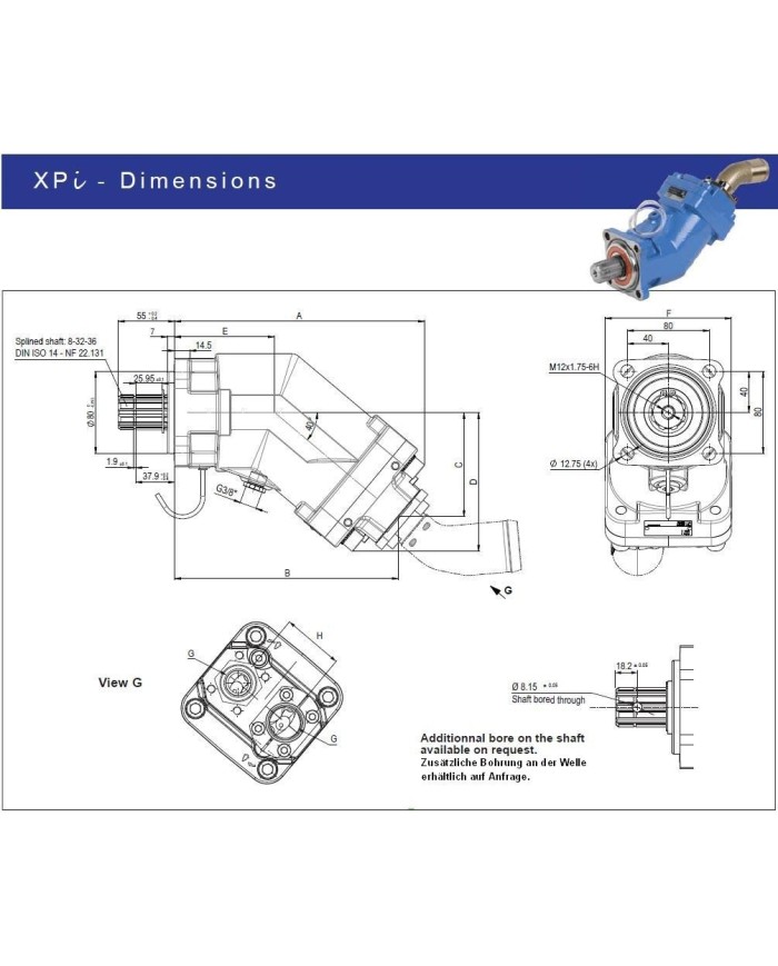 Axialkolbenpumpe XPi