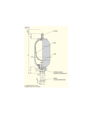 Druckspeicher mit Blase ABVE