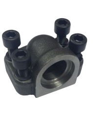 90° Flanschverbinder SAE zum Anschweissen