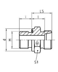 M mit Weichdichtung Einschraubgewinde 