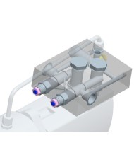 Motoraufbau Ventilbock