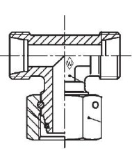 Einstellbare T-Stutzen