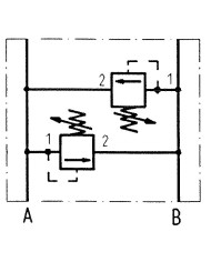 Doppel-Schockventilblock