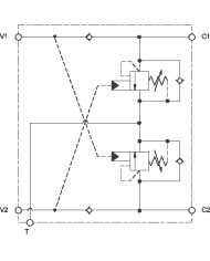 Schwenkbremsbaugruppe